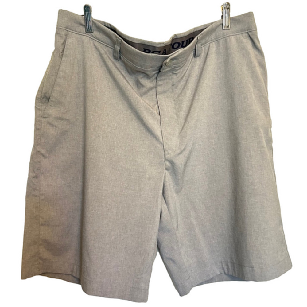 Men's PGA TOUR Shorts, Gray, Size 38